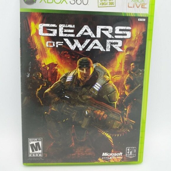 Gears of War 1 Microsoft Xbox 360 Complete & Tested Xbox Live 2006 - Picture 3 of 10